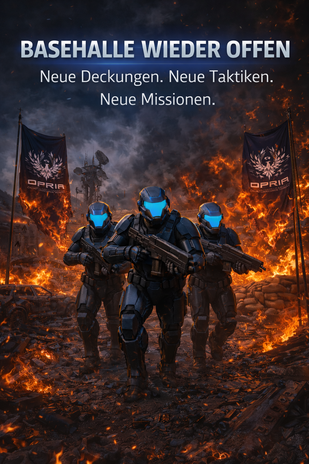 Die Basehalle ist zurück